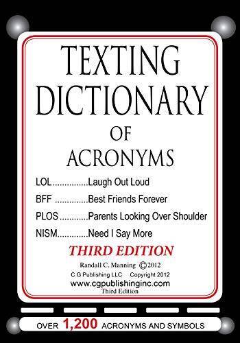 Texting dictionary acronyms - dictionary,